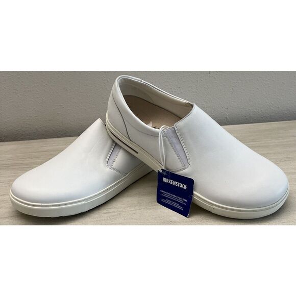 Birkenstock Oswego Men Sz 13 Max Comfort Slip On Soft Natural Leather Shoes - Picture 1 of 10